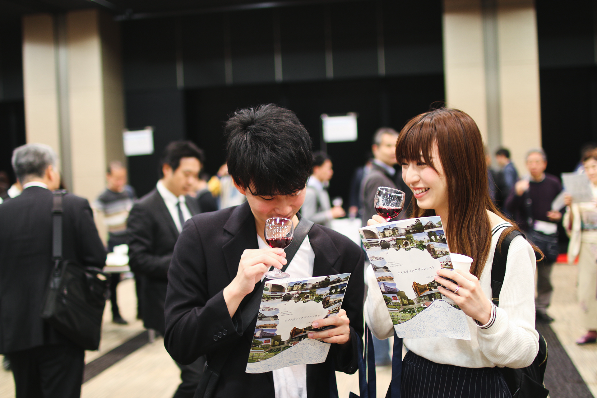 「gi yamanashi を聴いて唎く集い」葡萄酒试饮会