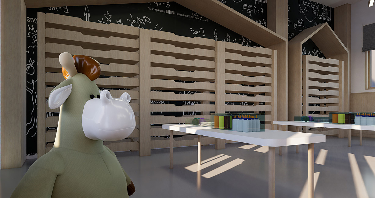 长沙幼儿园装修设计__明德教育幼儿园