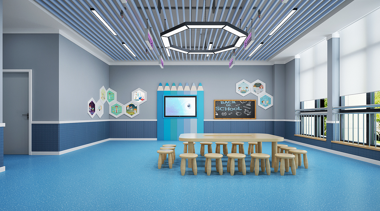 学校.幼儿园科技室（图ZMjcyMzE1NDky） - 商业空间设计 - 站酷设计师壹拾捌空间设计原创素材 - 站酷ZCOOL