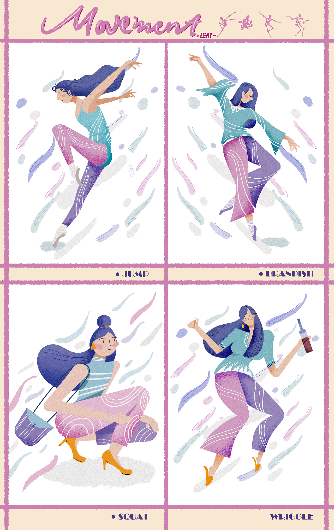 插画练习（图ZMzEzMDM5NzI4） - 创作习作 - 站酷设计师leay_荔荔枝原创素材 - 站酷ZCOOL