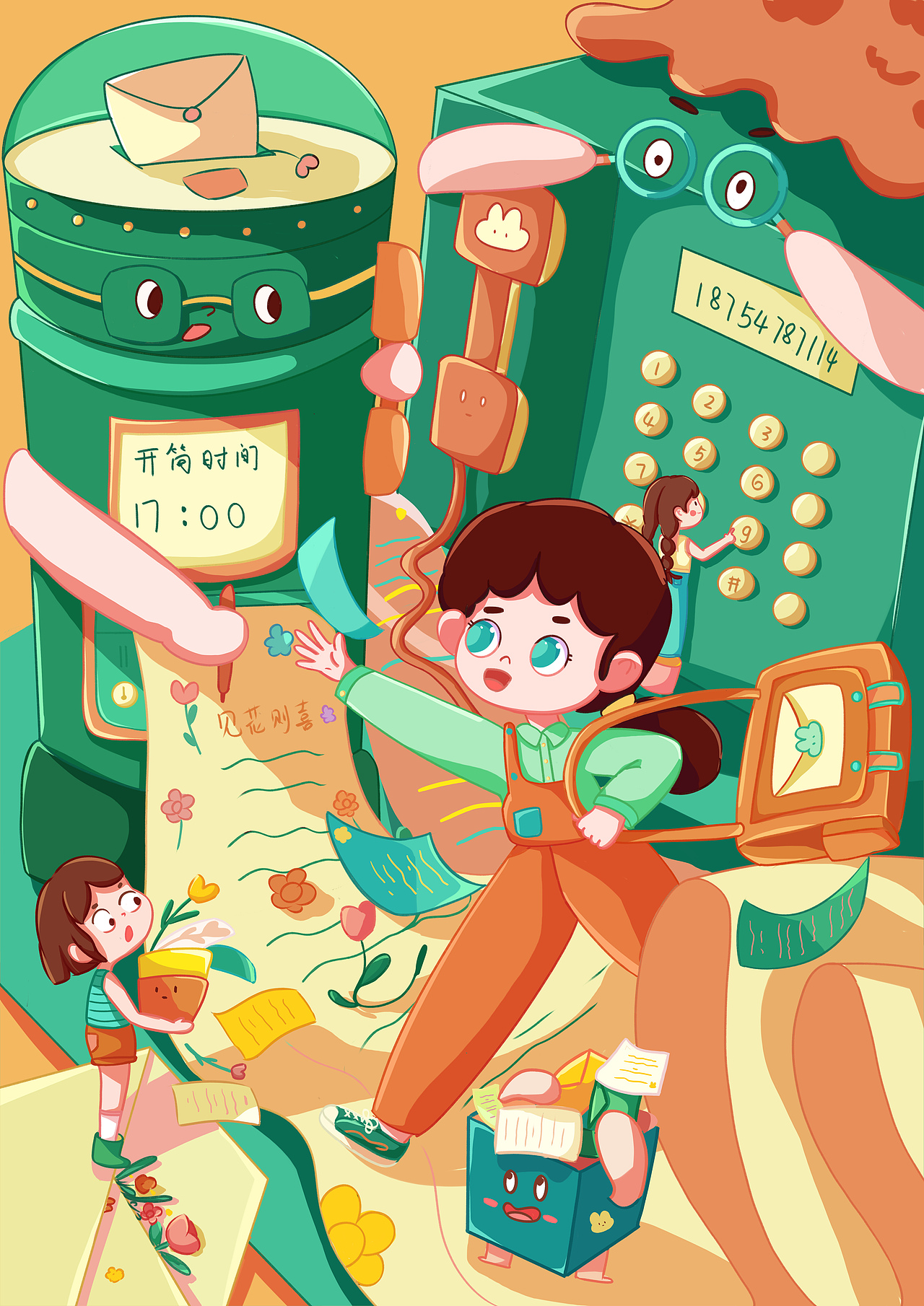 毕业设计—“时光百货铺的常客”（图ZMzQ1NDA0NDU2） - 创作习作 - 站酷设计师橙艾艾原创素材 - 站酷ZCOOL