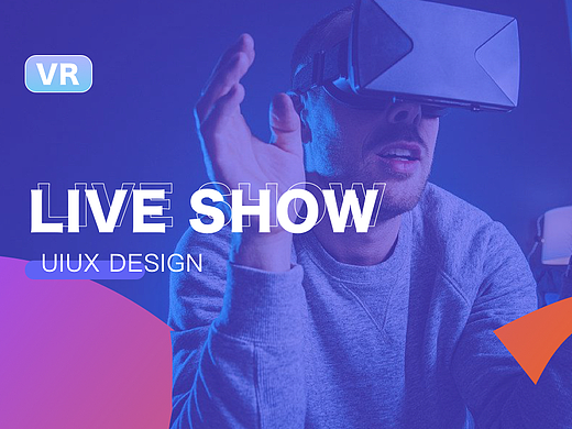 VR Live Show／VR秀场直播UIUX设计