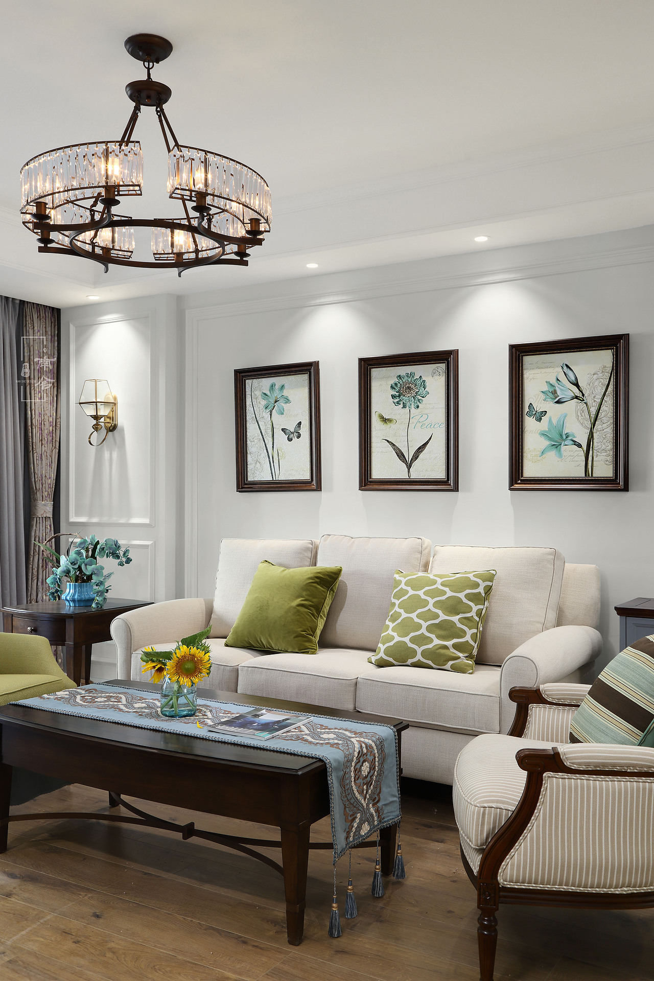 南舍新作【科罗拉多玫瑰】大华阅江山简约美式（图ZOTg2ODM3NzY=） - 家装设计 - 站酷设计师吴艳丽原创素材 - 站酷ZCOOL