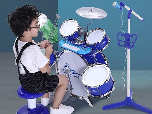 儿童架子鼓电商详情