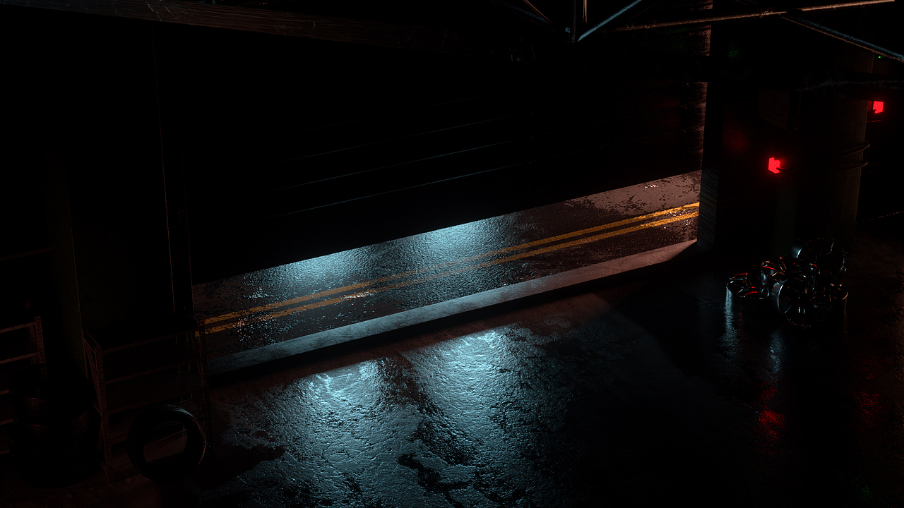 C4D动态练习《Lamborghini Aventador》