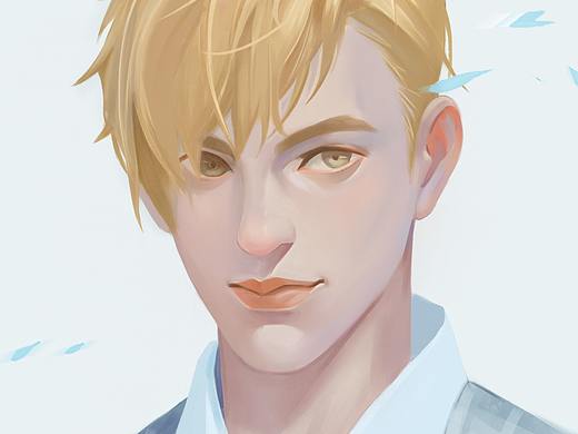 半臨摹練習(xí)（個(gè)人主頁(yè)-ZNDA4MzUyMjA=） - 創(chuàng)作習(xí)作 - 站酷設(shè)計(jì)師kongkong小漫原創(chuàng)素材 - 站酷ZCOOL