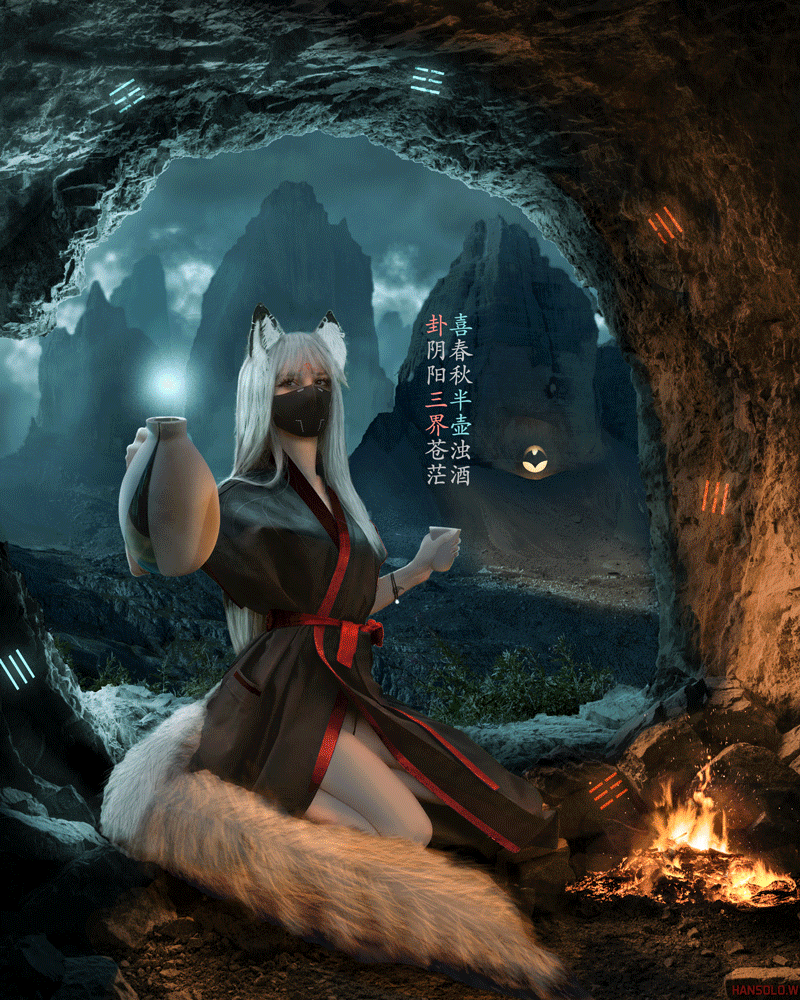 狐仙问卦（图ZMjc3NDU5Njcy） - 海报 - 站酷设计师Hansolo_W原创素材 - 站酷ZCOOL