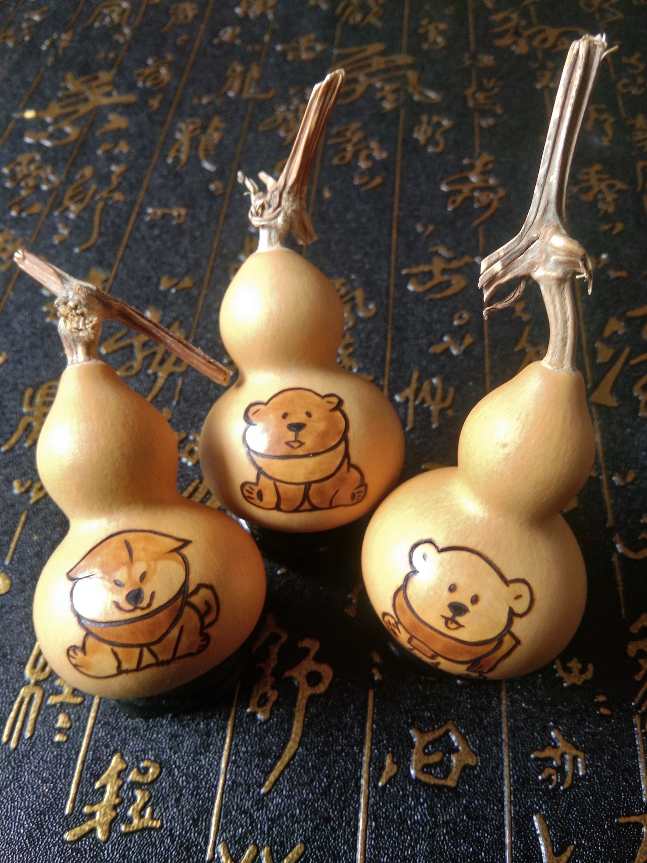 烙画葫芦临摹西风xifeng