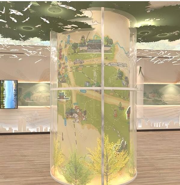 岳麓区两馆展厅设计方案