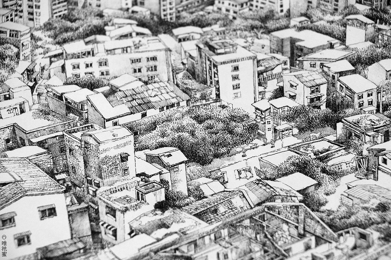 手绘重庆插画 · 记忆重庆（图ZNTY0ODI4MDA=） - 商业插画 - 站酷设计师DeerHorse鹿马原创素材 - 站酷ZCOOL