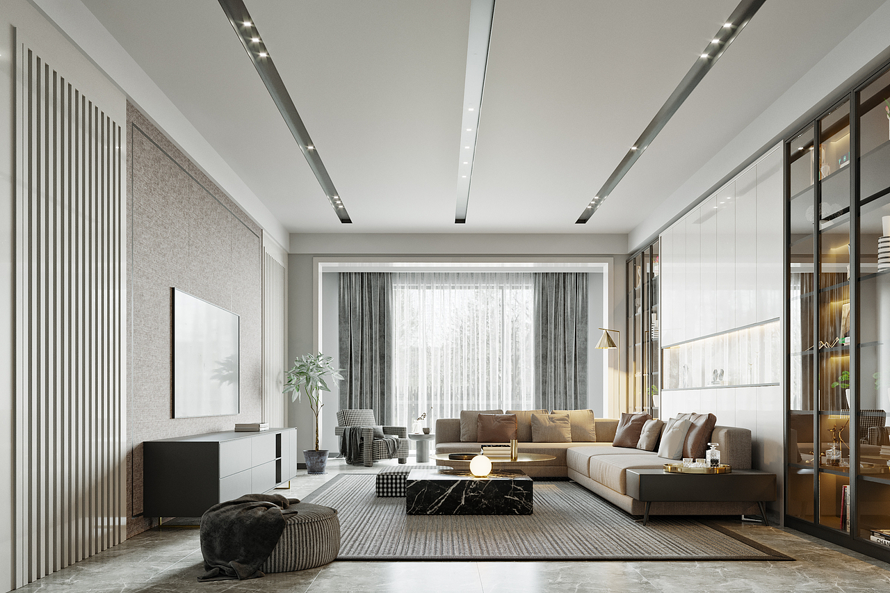 马良中国Corona/CR室内渲染班第一期学员毕业作品（图ZMTk4ODQzMzI4） - 家装设计 - 站酷设计师深海捕鱼人原创素材 - 站酷ZCOOL