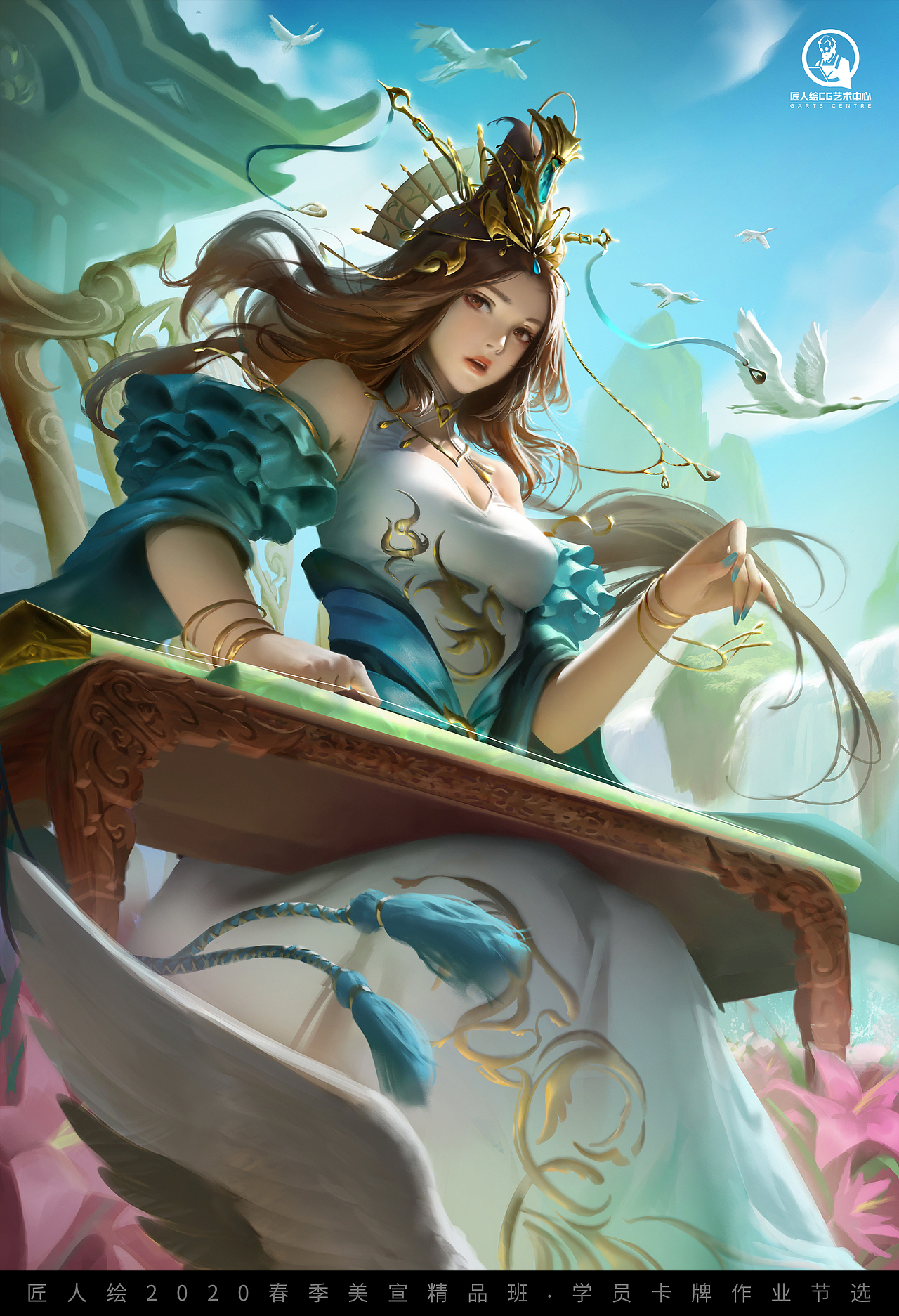 【匠人绘】20春游戏原画美宣班·学生卡牌作业节选二（图ZMjE4NDYyNjU2） - 游戏原画 - 站酷设计师匠人绘CG艺术原创素材 - 站酷ZCOOL