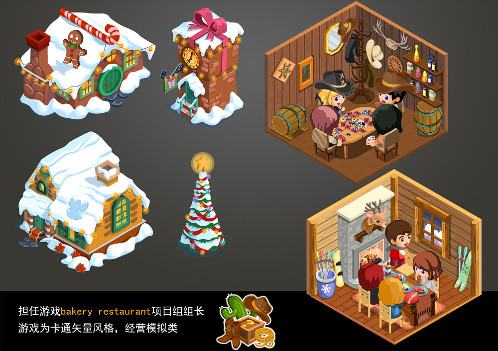 模拟经营类游戏设计作品