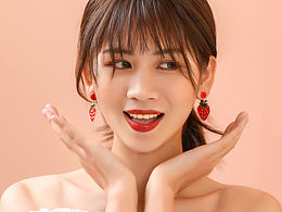 义乌摄影耳环拍摄