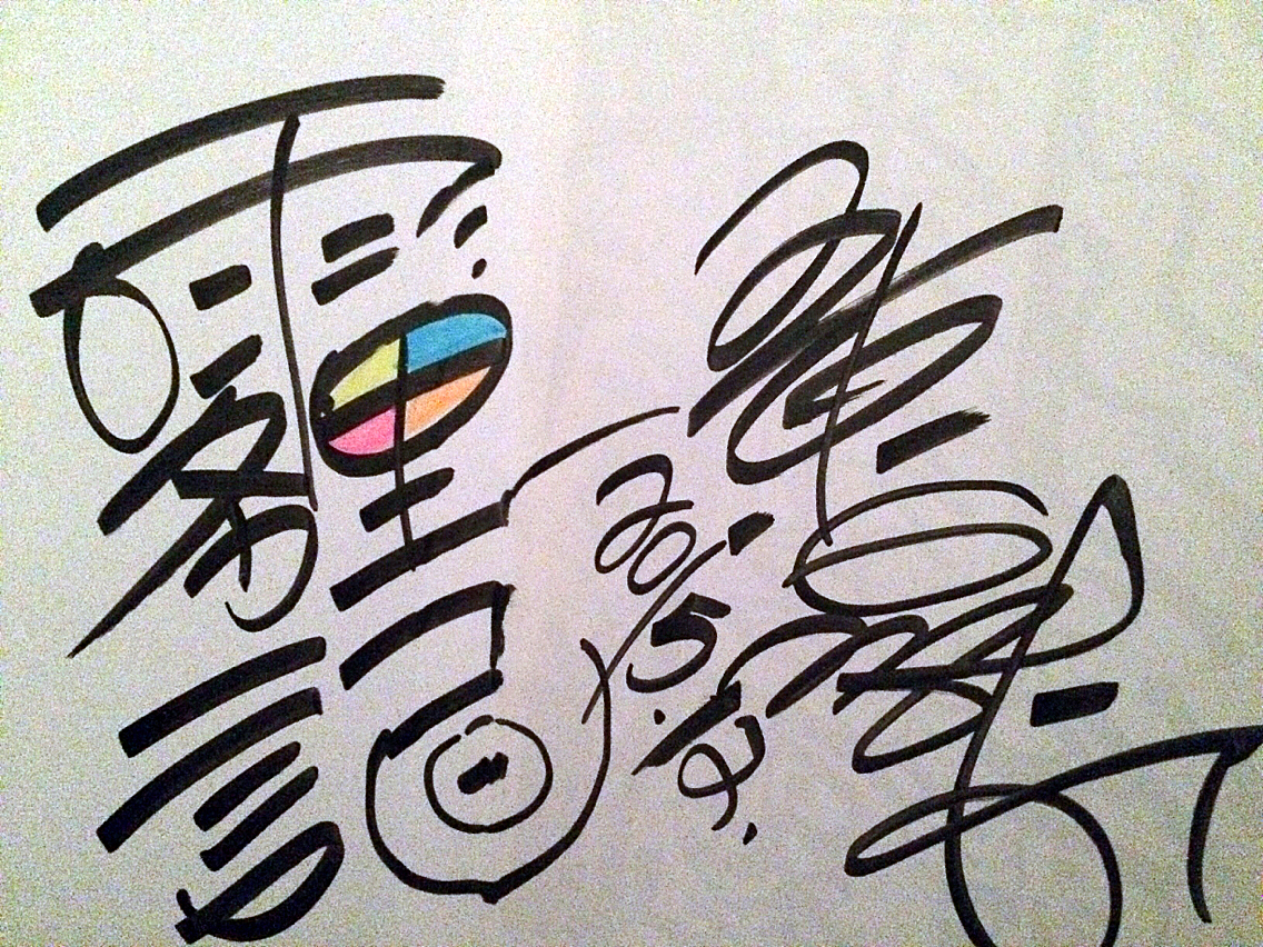 拿到插画本的开篇就叫《霾记》。。。