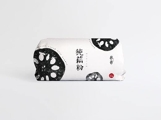 若谷纯藕粉 包装设计