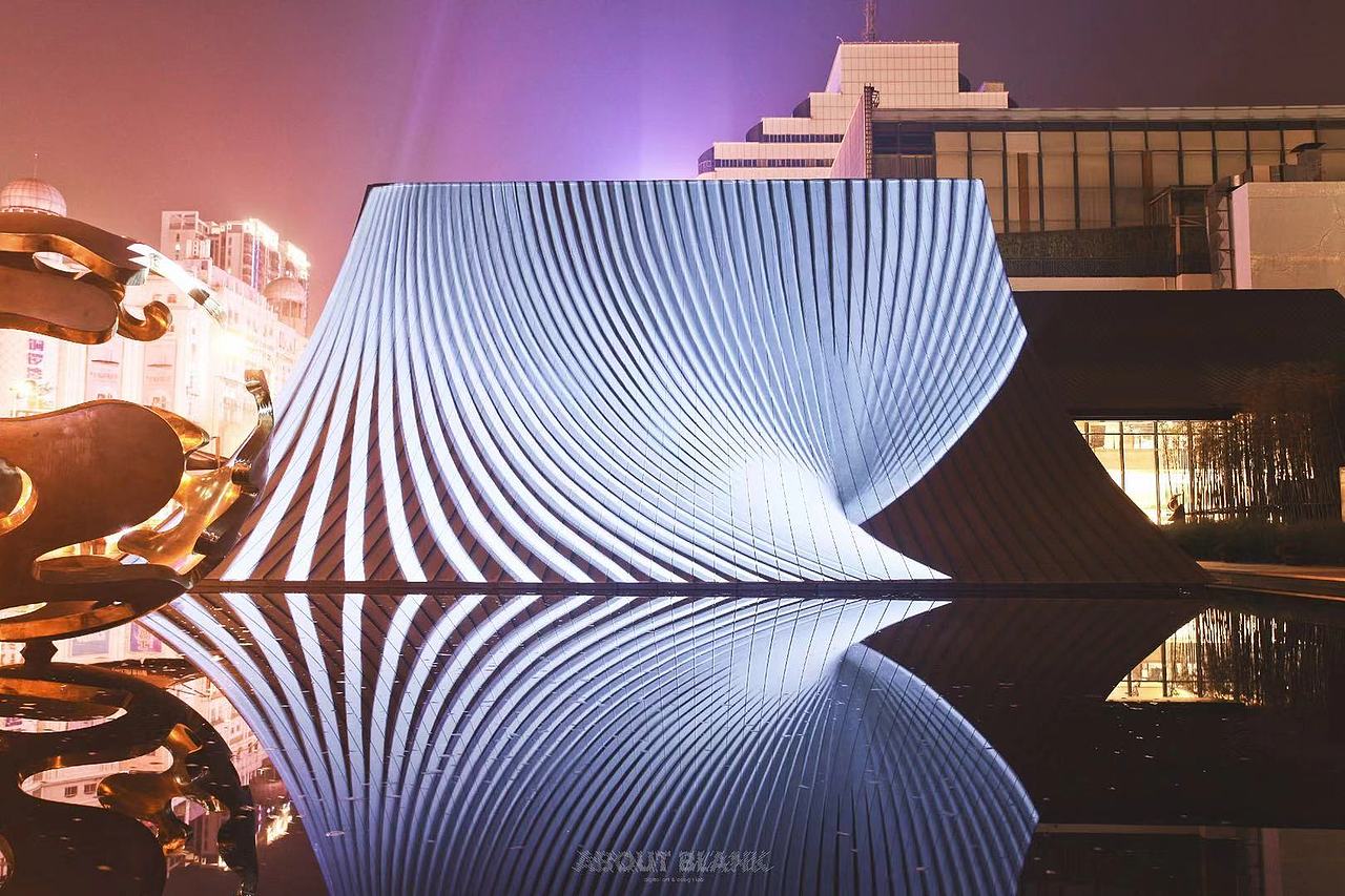 远洋东方境·世界观 建筑投影秀