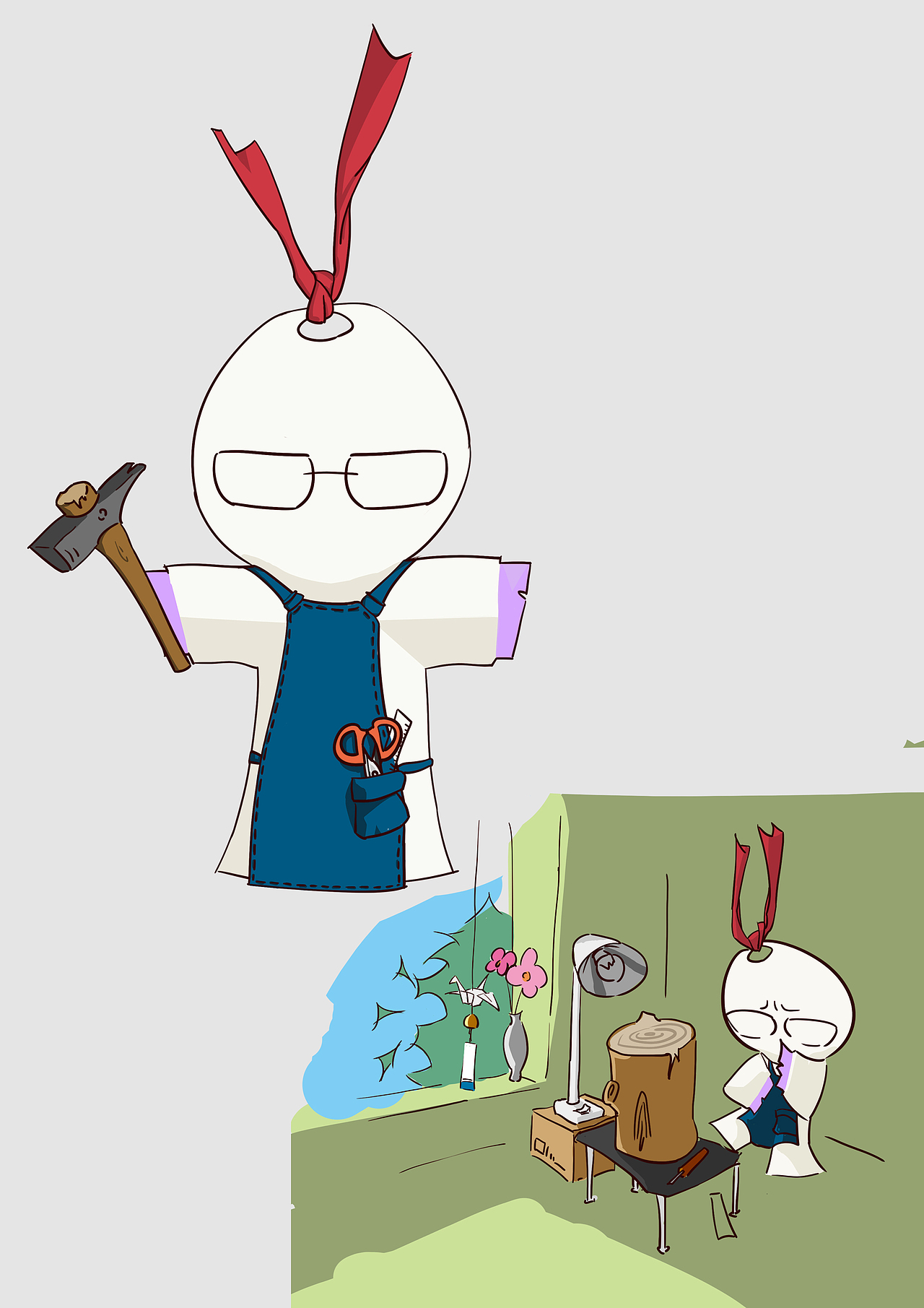 阴阳师小纸人短片漫画