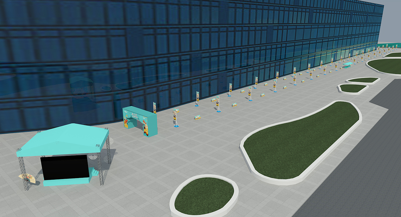 万象城国潮乐跑（图ZMjU1MDMxNTg0） - 其他三维 - 站酷设计师zxunli原创素材 - 站酷ZCOOL