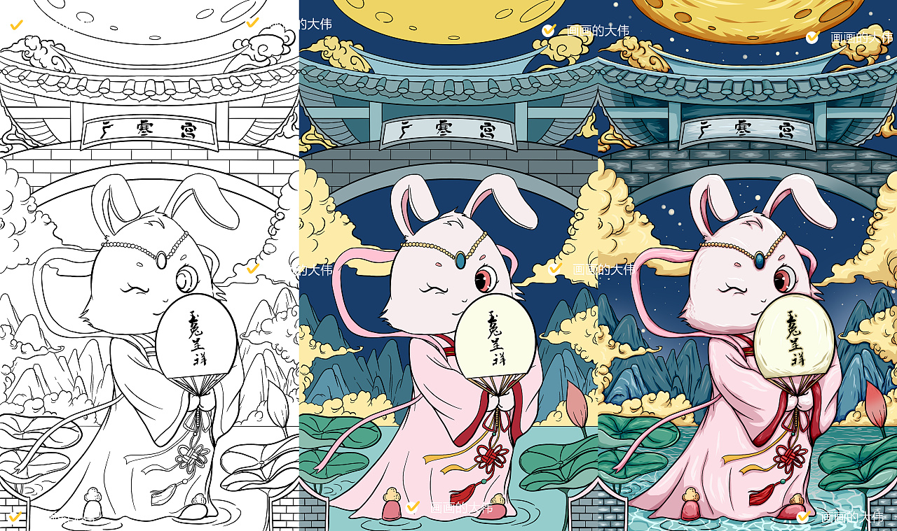 十二生肖国潮插画|插画|商业插画|画画的大伟 - 原创作品 - 站酷