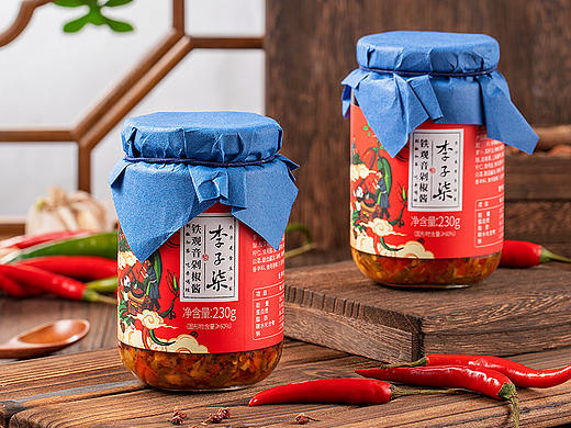 西安米果美食摄影｜李子柒剁椒酱随拍