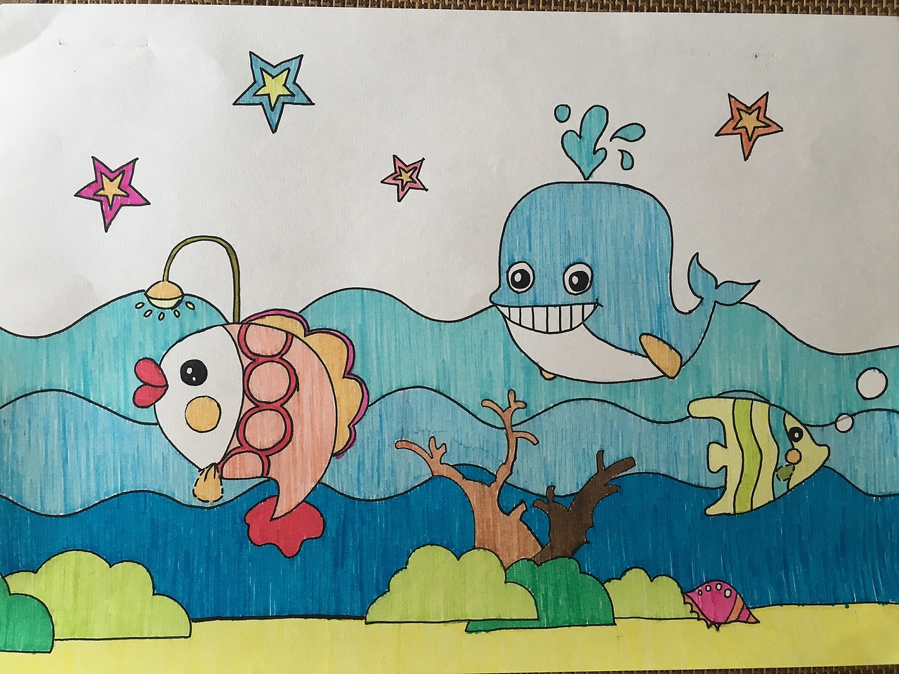 儿童画（图ZMTk4NTIwMzY0） - 其他 - 站酷设计师summer三原创素材 - 站酷ZCOOL