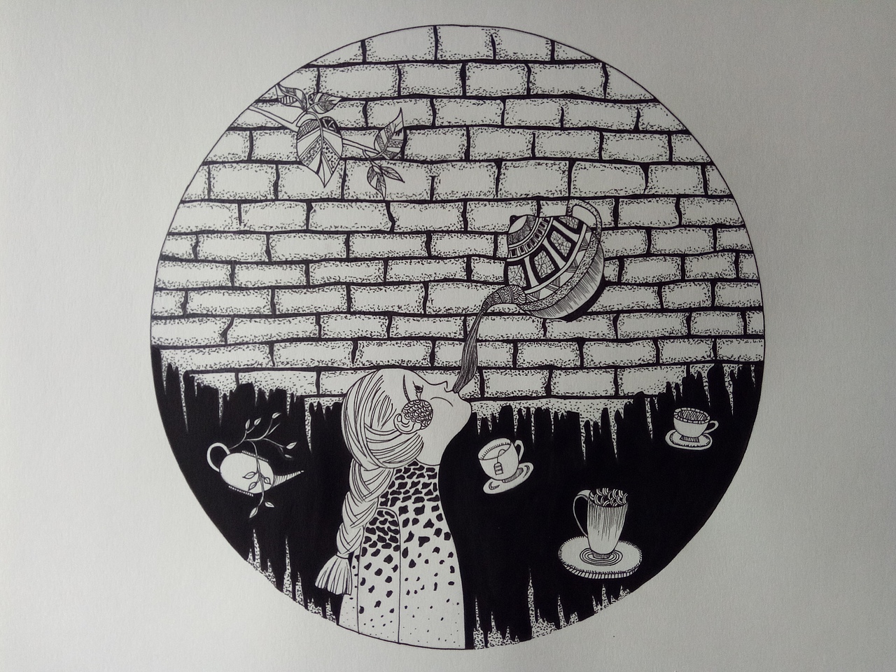 黑白装饰画（图ZMTMxNDMyNDc2） - 创作习作 - 站酷设计师阿门溜了原创素材 - 站酷ZCOOL