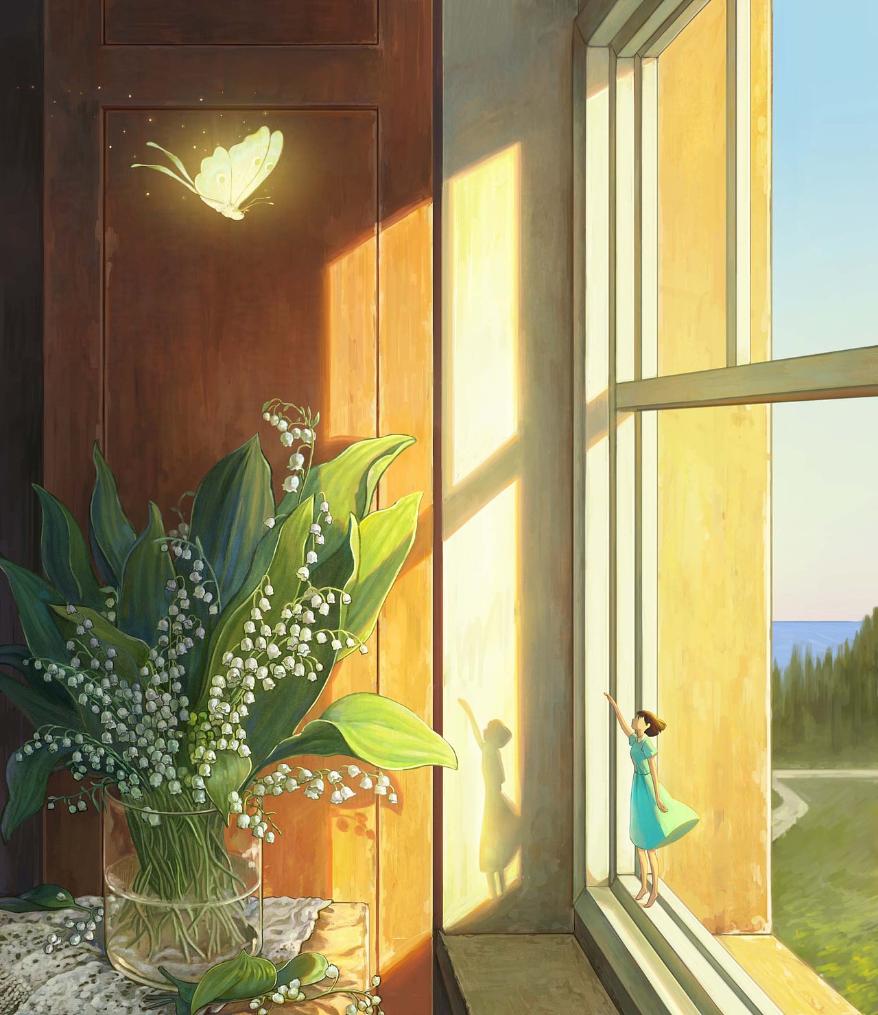 午后（图ZMTY5NDk0NzE2） - 商业插画 - 站酷设计师萍少Pshao原创素材 - 站酷ZCOOL