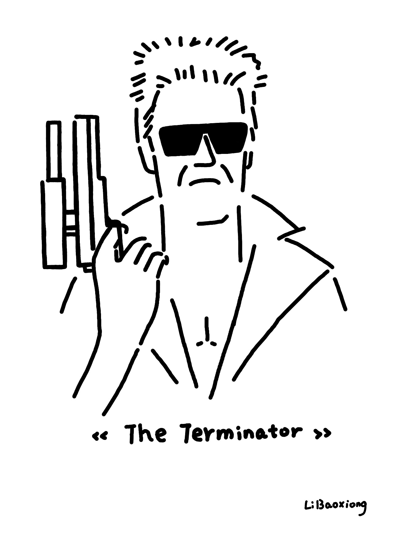 no.16| 原创电影插画之《终结者》