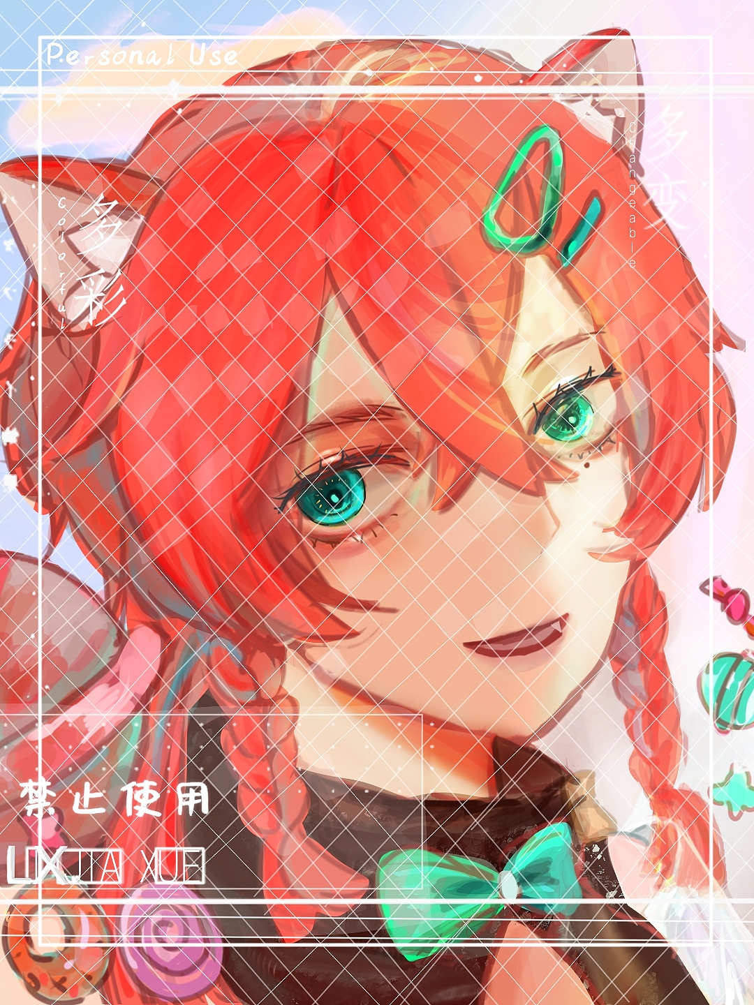 私稿例图 红发男孩