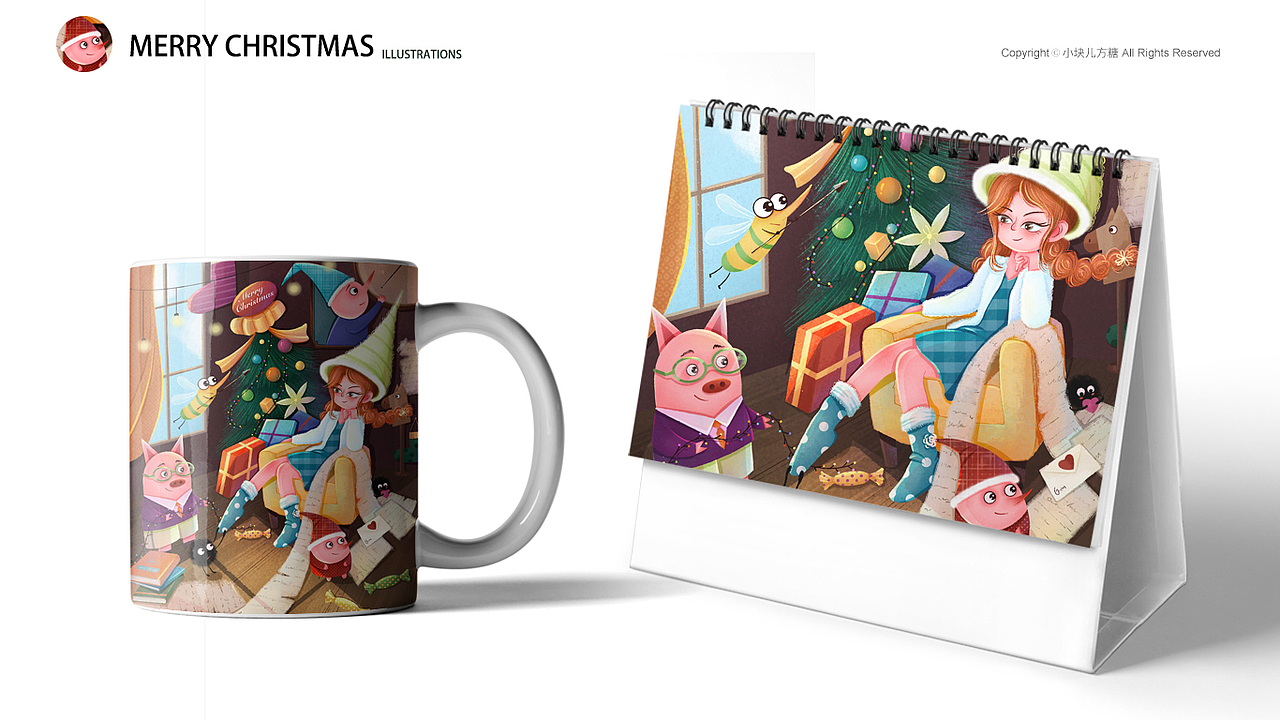 Merry Christmas（图ZMjgyMjk0NDMy） - 儿童插画 - 站酷设计师小块儿方糖原创素材 - 站酷ZCOOL