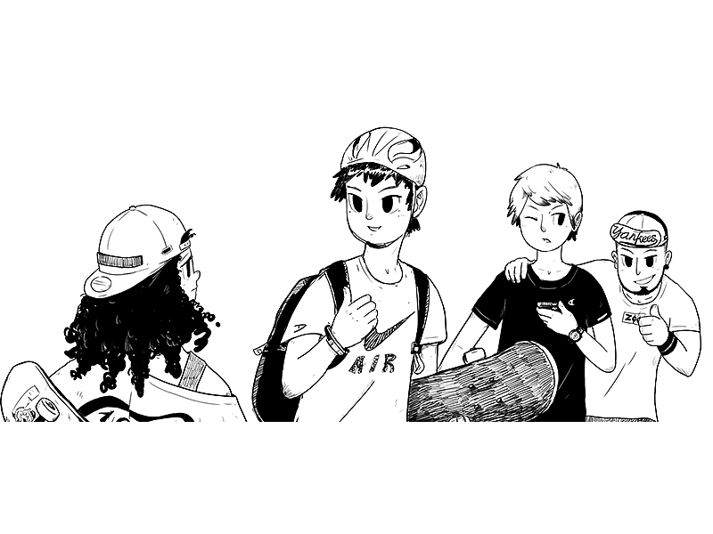 日常杂画（图ZMTE3Mjg4OTY0） - 创作习作 - 站酷设计师一条大咸鱼原创素材 - 站酷ZCOOL