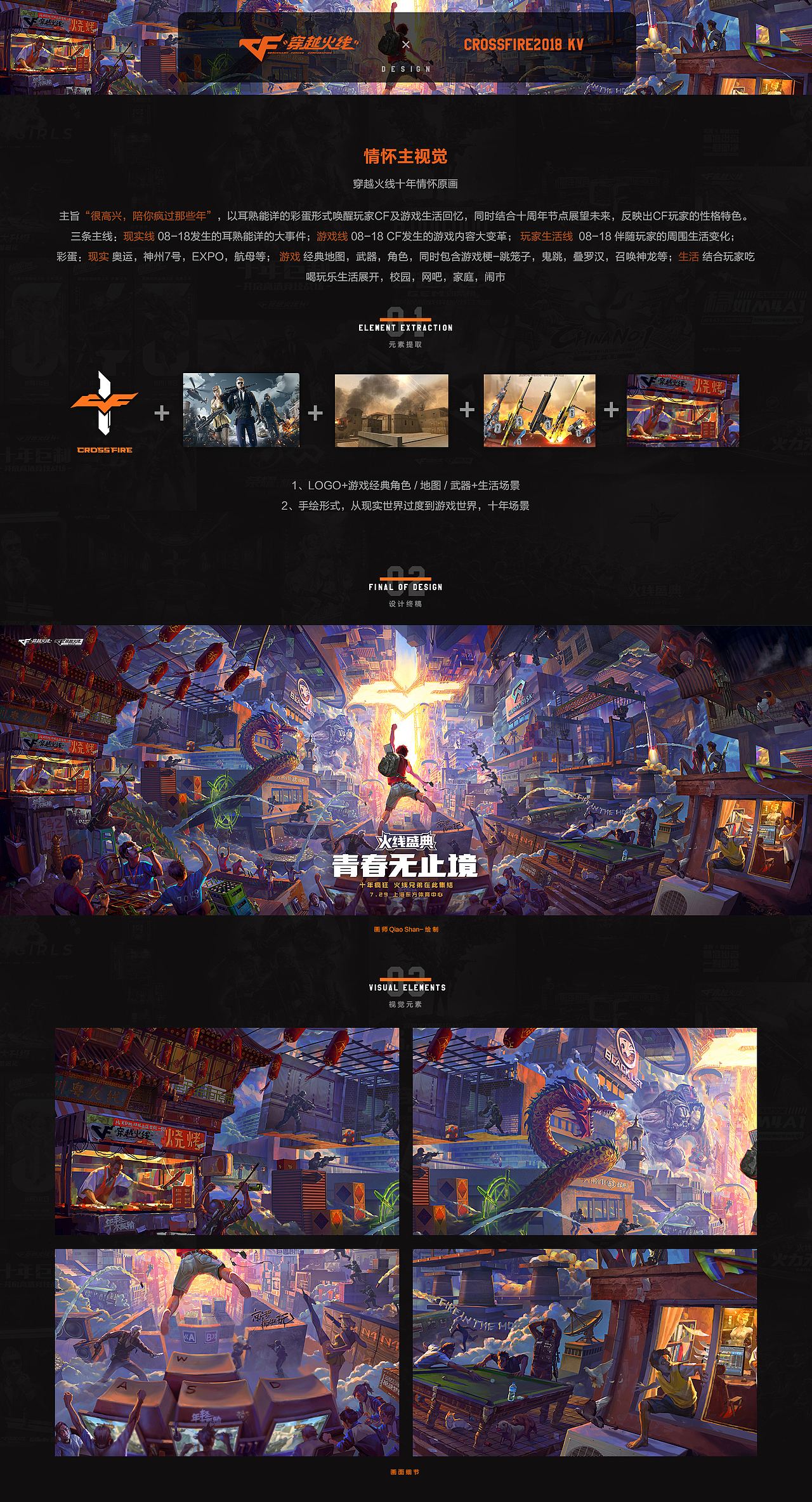 穿越火线十周年-火线盛典 视觉总结