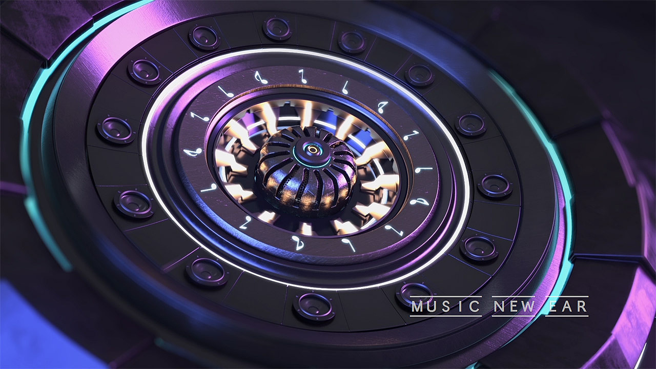 乐动新纪元-Music New Era 片头设计