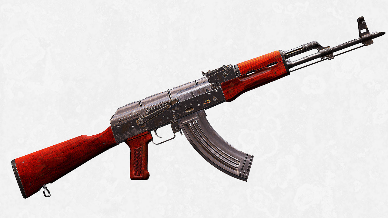 三维练习 枪械akm制作