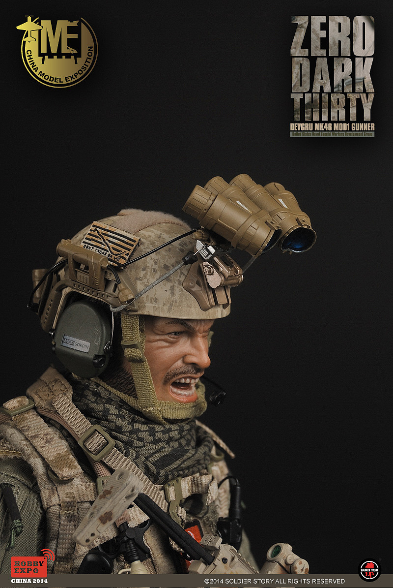 美军DEVGRU- MK46 MOD1机鎗手 -猎杀本拉登（图ZMTExMDE5MzQw） - 手办/模玩 - 站酷设计师SoldierStory原创素材 - 站酷ZCOOL