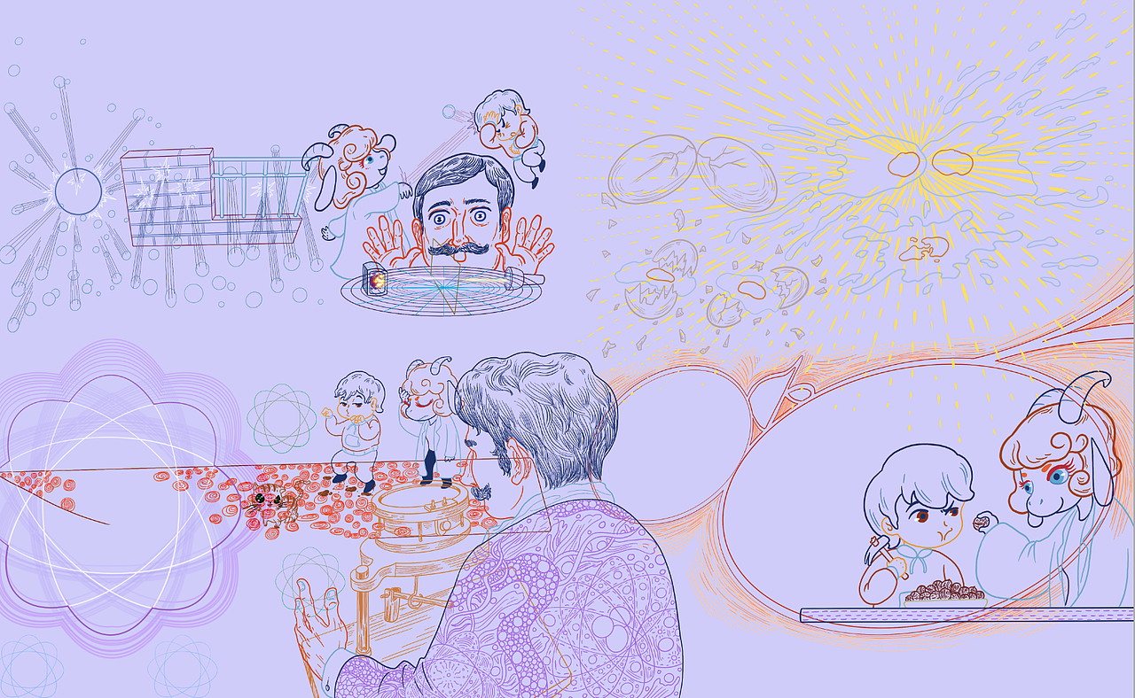 科普绘本（图ZMjAyNzM4OTg0） - 儿童插画 - 站酷设计师画强锵原创素材 - 站酷ZCOOL