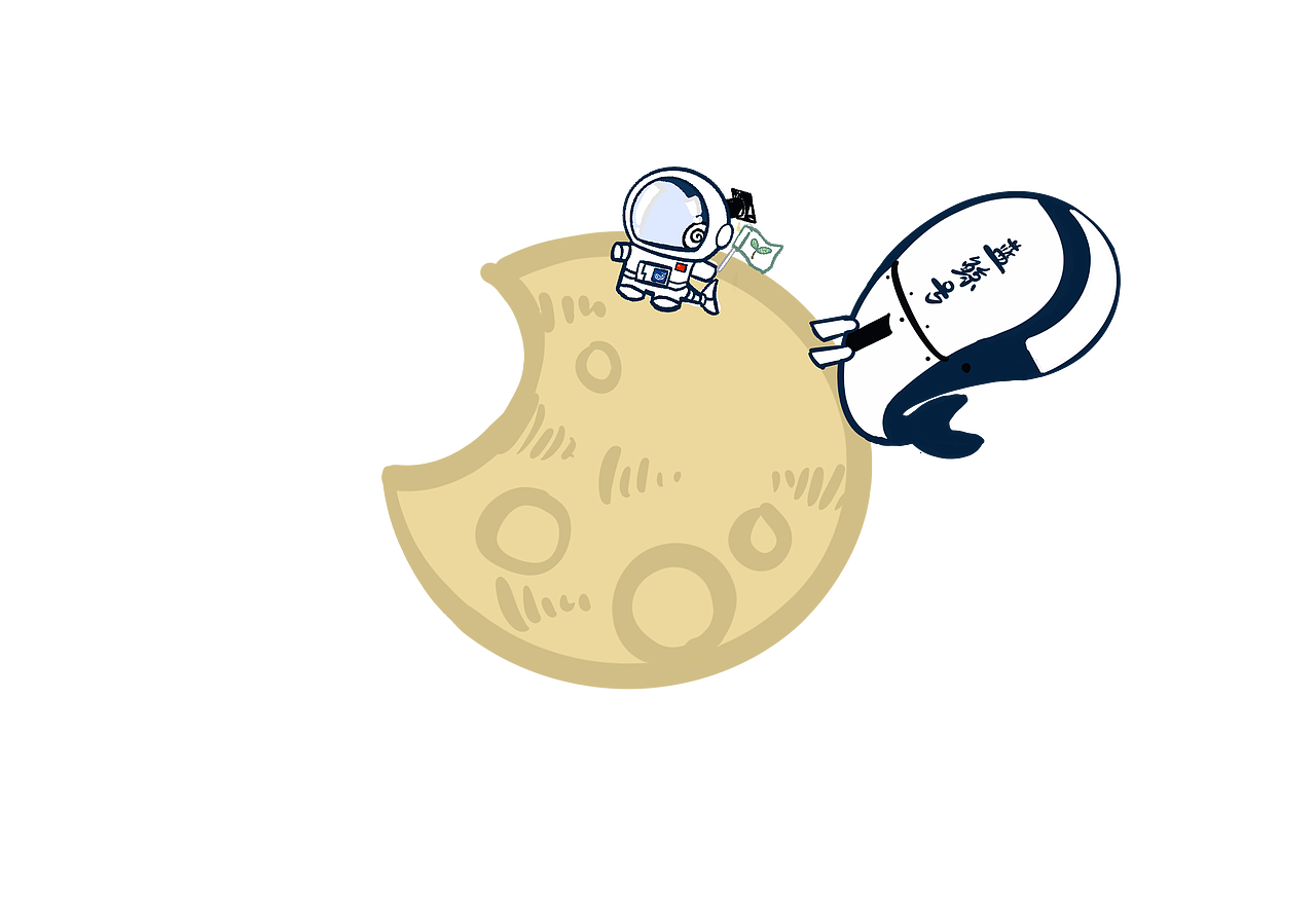 蓝鲸与月球与种地