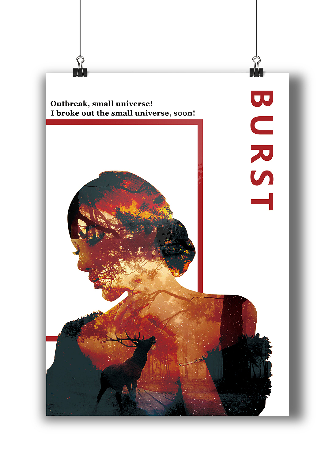 双重曝光海报（图ZNjI0NzI3OTI=） - 海报 - 站酷设计师曹大敏原创素材 - 站酷ZCOOL