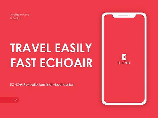 ECHOAIR - App Ui Kit Design
