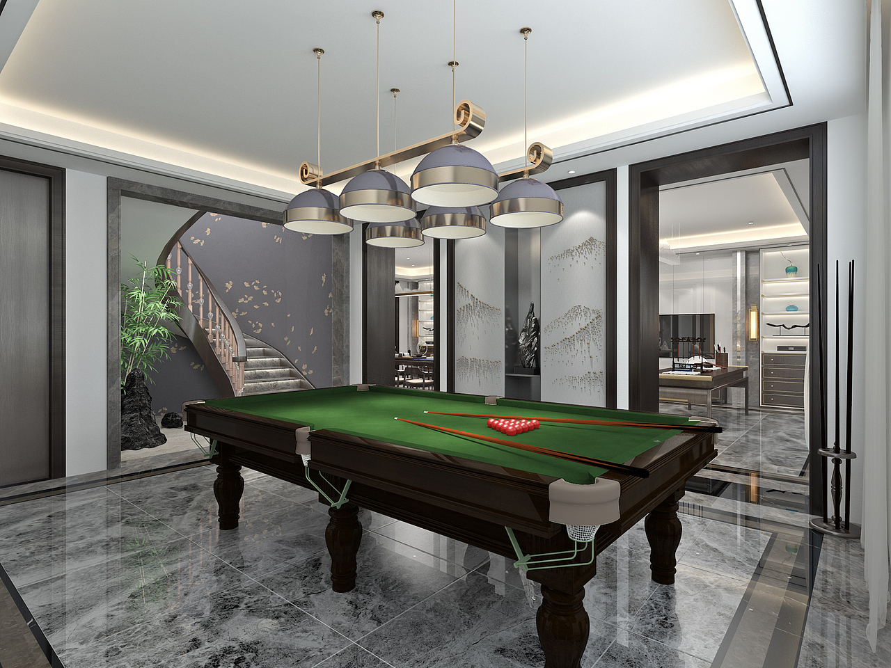 某别墅地下一层