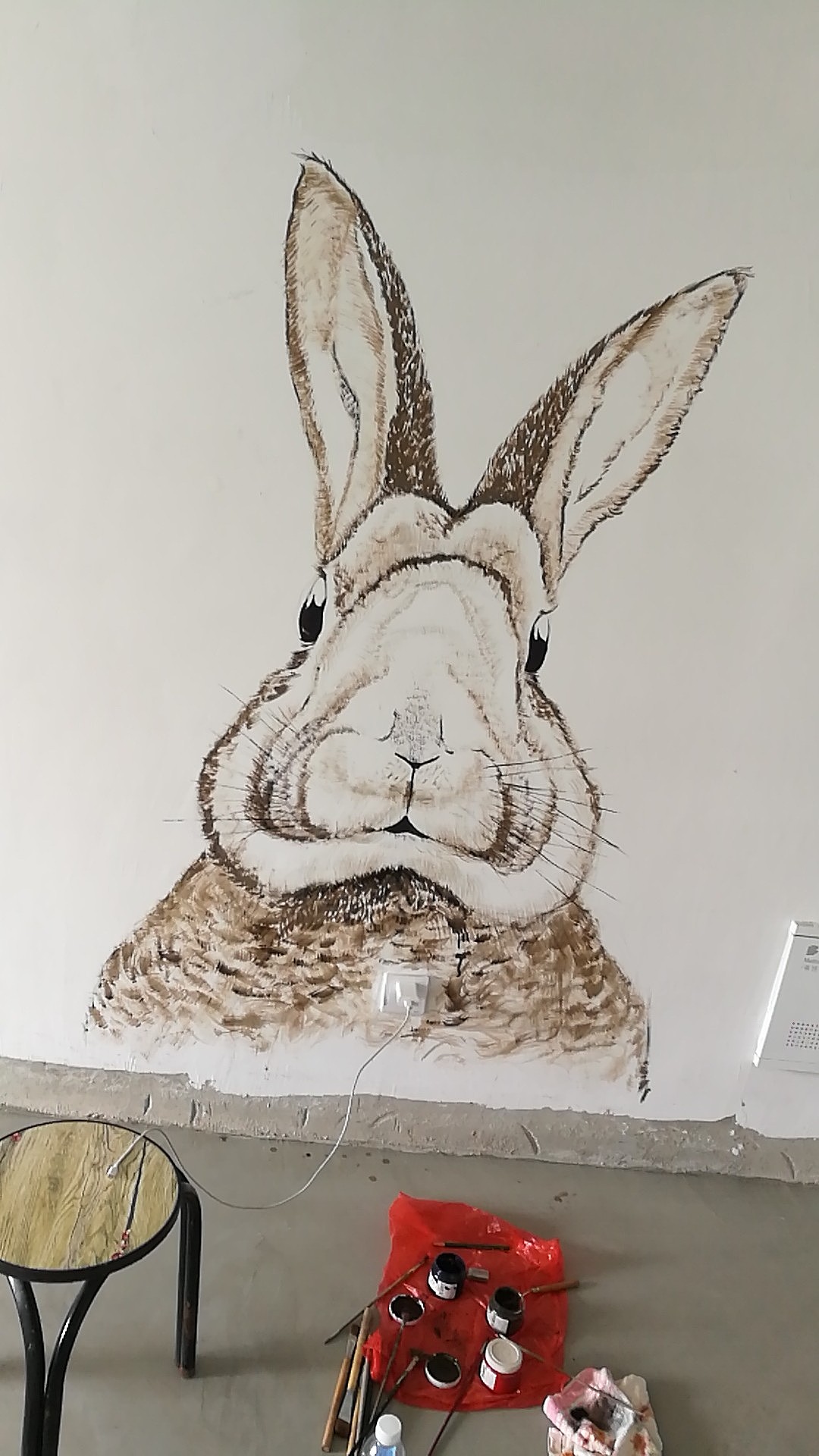 没事画画墙绘|纯艺术|绘画|gardenercat_原创作品-站酷zcool