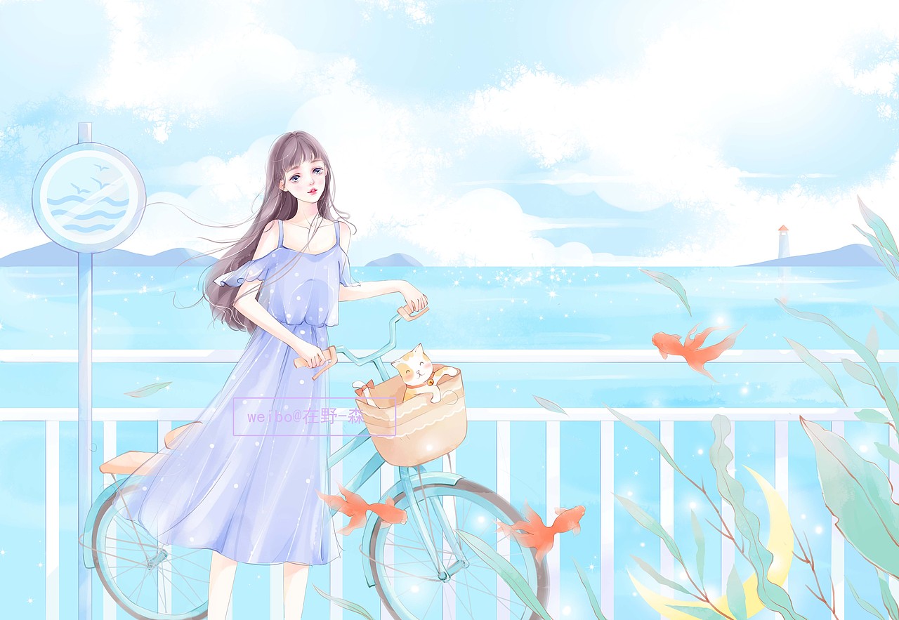 有风经过～（图ZMTYyOTQ3NDc2） - 商业插画 - 站酷设计师画画的在野原创素材 - 站酷ZCOOL