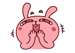 冷兔KAKAO表情（图ZMjEyMDE4NDg=） - 网络表情 - 站酷设计师冷兔同学原创素材 - 站酷ZCOOL