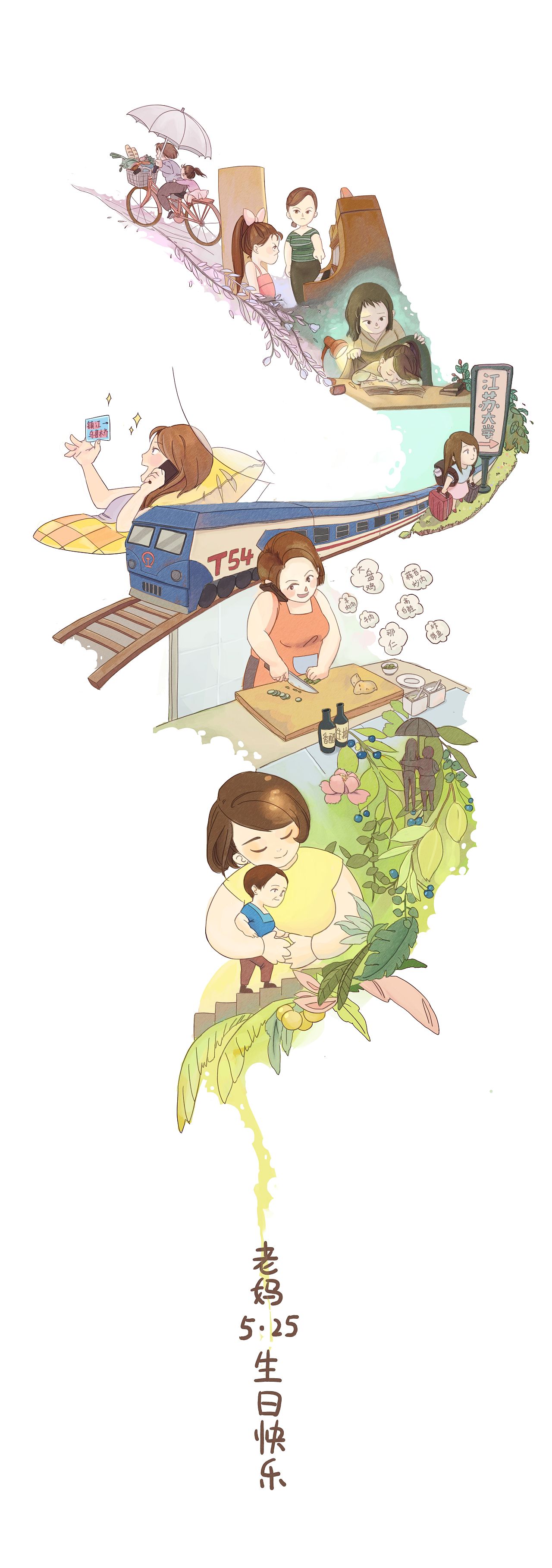 给老妈的~（图ZMTIzNjgyODM2） - 创作习作 - 站酷设计师tracyzkw原创素材 - 站酷ZCOOL