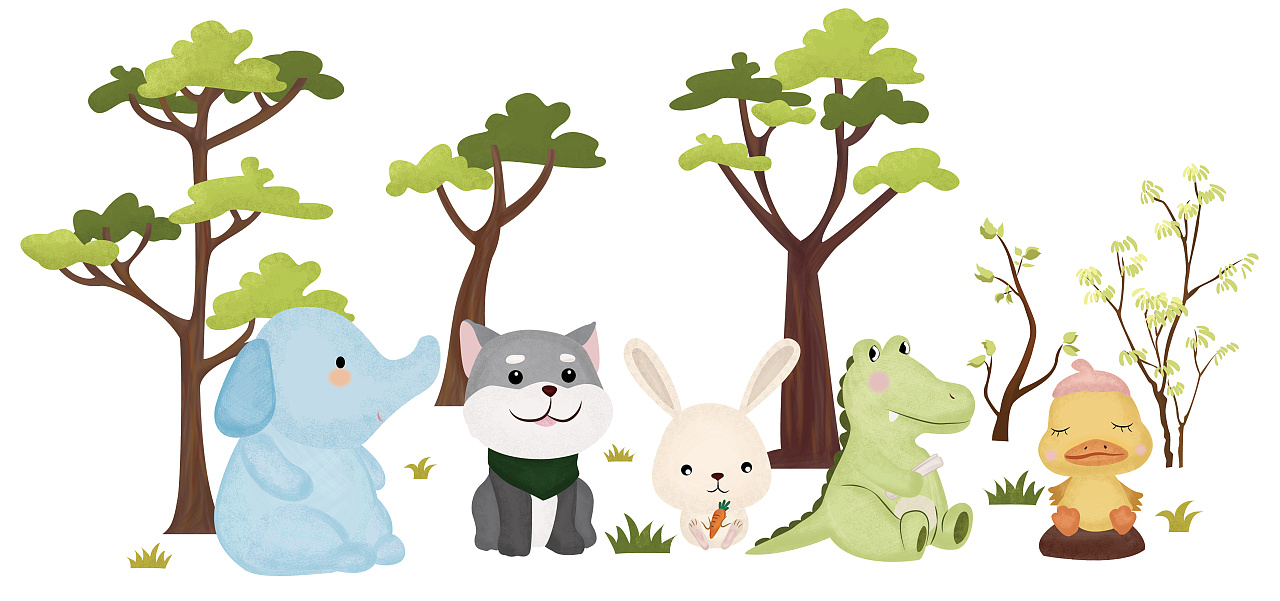 动物插画|插画|商业插画|k喵喵 - 原创作品 - 站酷 (zcool)