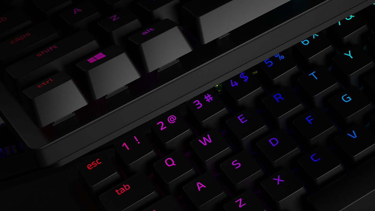 产品渲染/游戏键盘