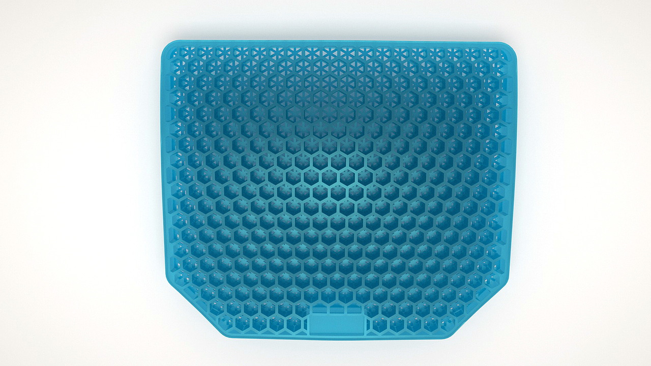 渔具 钓箱用清凉蜂窝坐垫