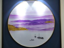 乾唐晶瓷画展示