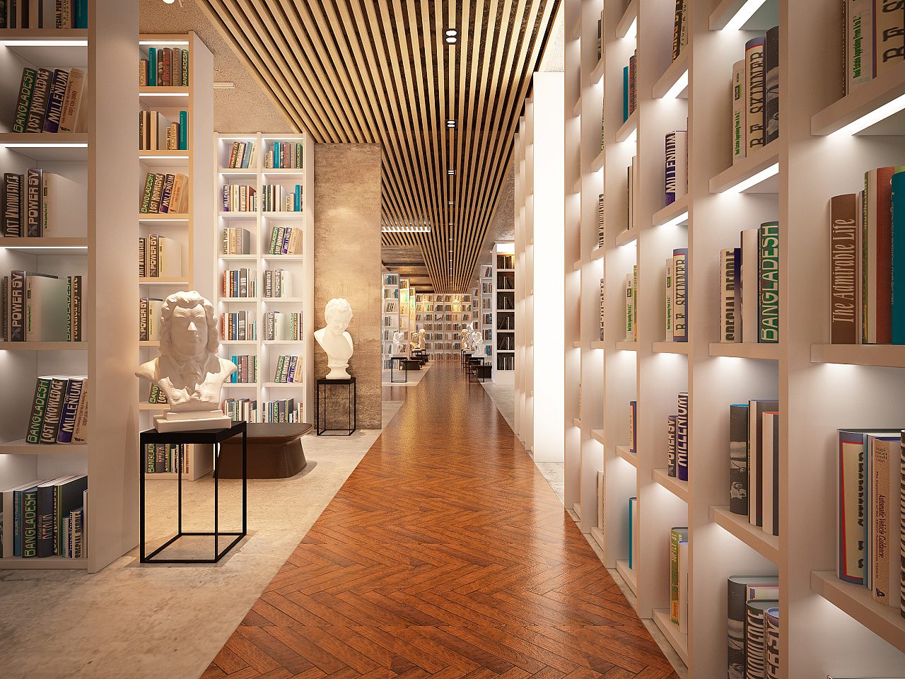 悉尼新南威尔士大学书店 | SJB.-建e室内设计网-设计案例